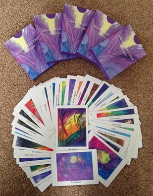 Serenity oracle card deck by Penny Jones